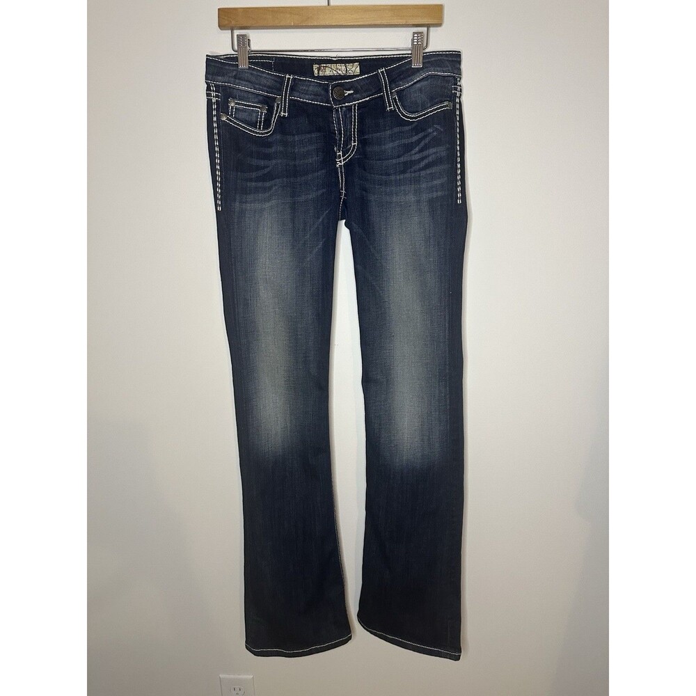 BKE Dark Blue Flare Jeans